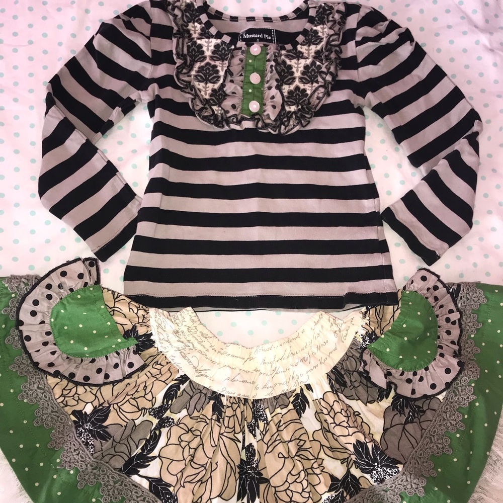Mustard pie set